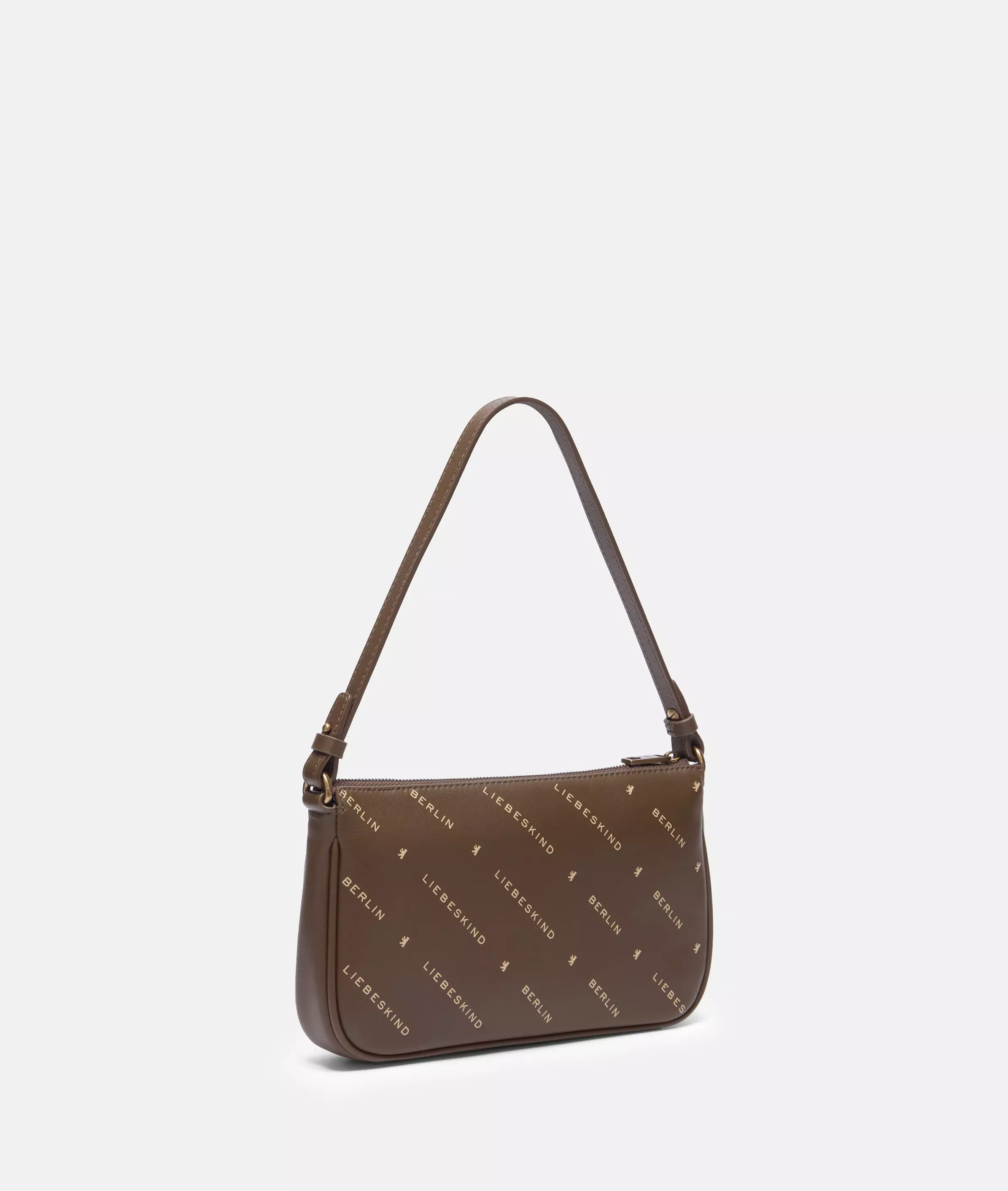 Monogram Crossbody S Leather shoulder bag with monogram