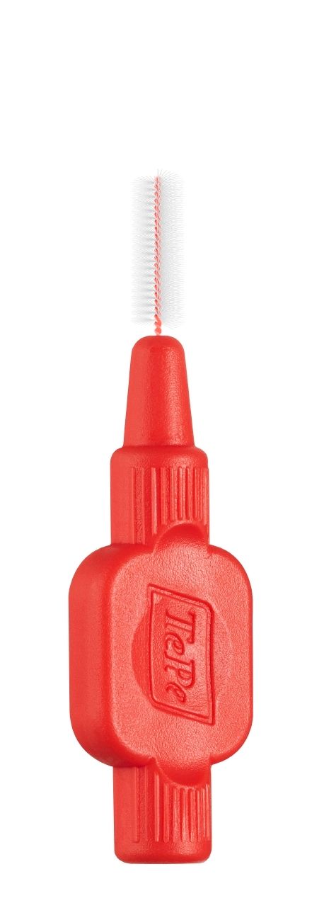 TePe Interdentalbürste Extra Soft 0,5 - 0,9 mm rot