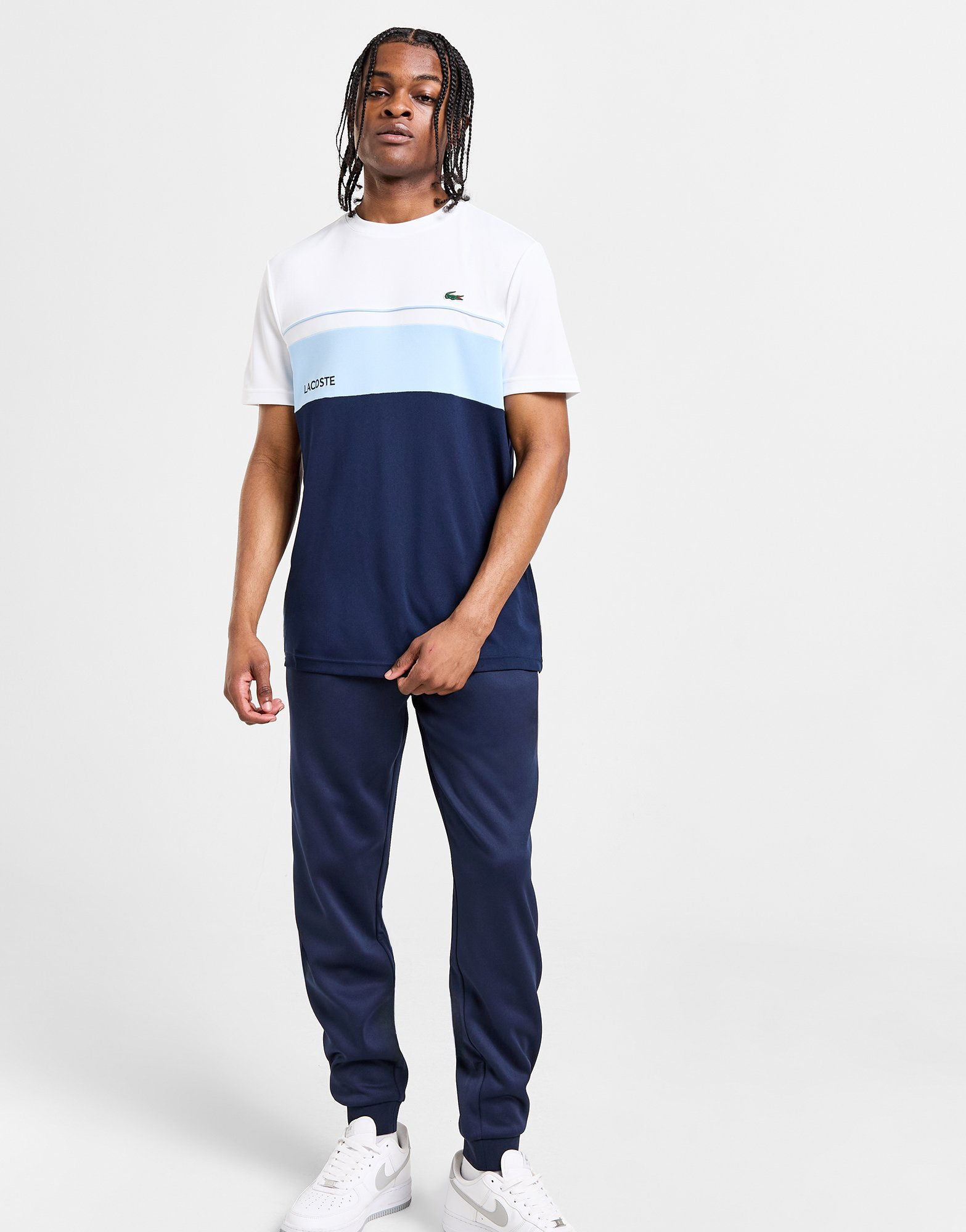 Lacoste T-shirt Colour Block Poly Homme