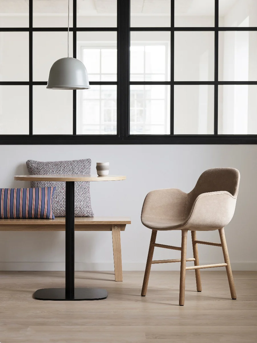 Normann Copenhagen  Local lampe, Grå - H: 19 x Ø: 28 cm