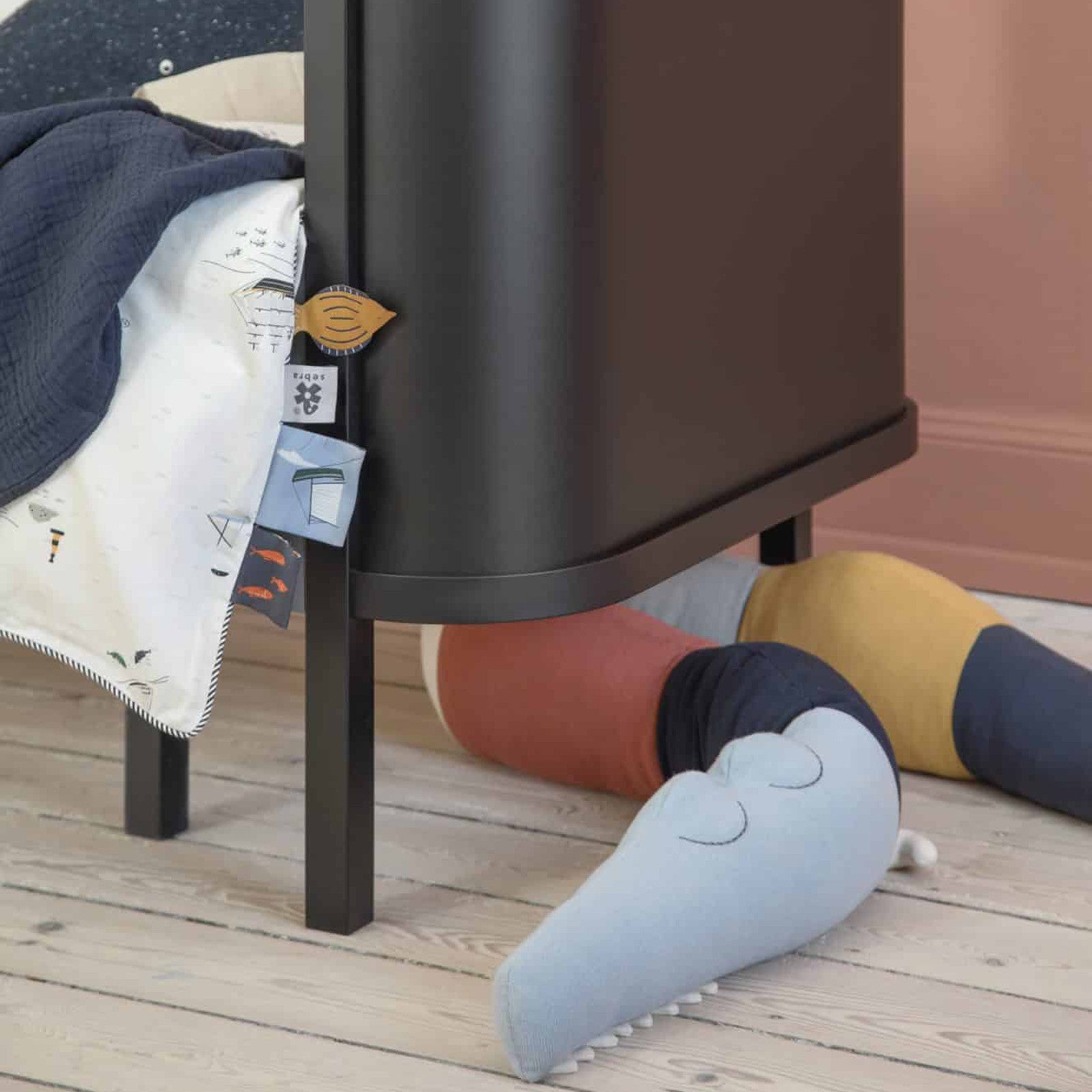 Baby & Juniorbett, black