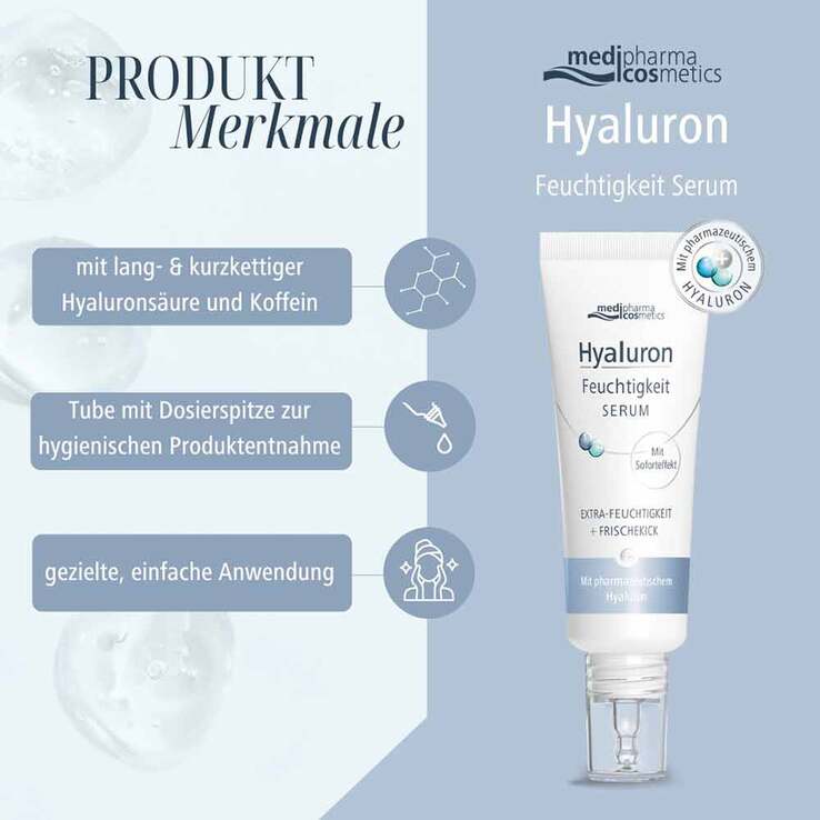 Hyaluron Feuchtigkeit Serum, 30 ml