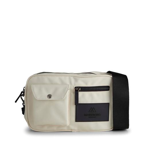 Markberg Darla Crossbody, White Sand W/Black