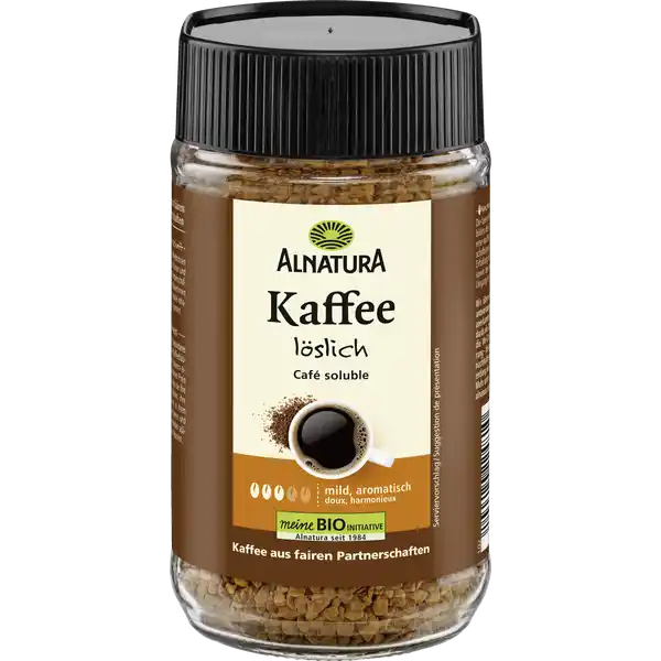 Bio Kaffee löslich