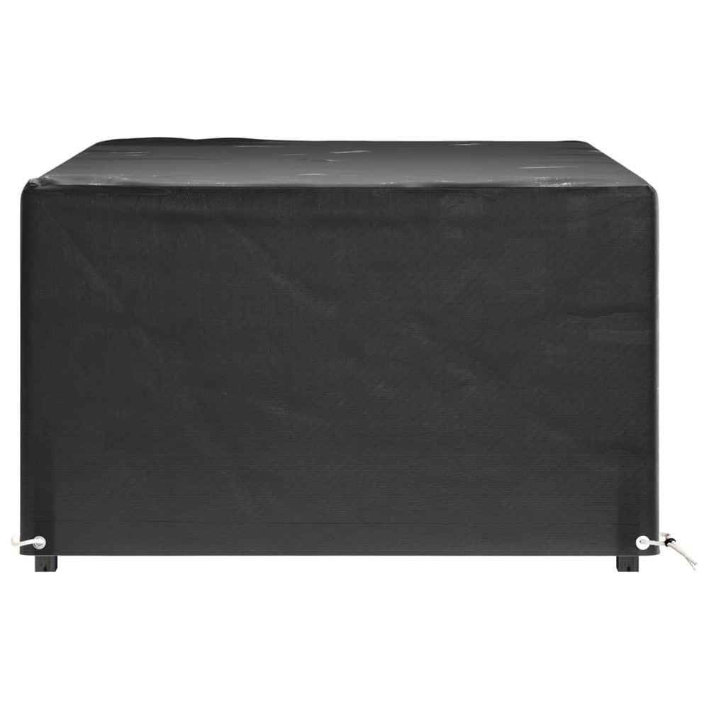 Housses salon de jardin2pcs 8œillets 180x135x80cm rectangulaire