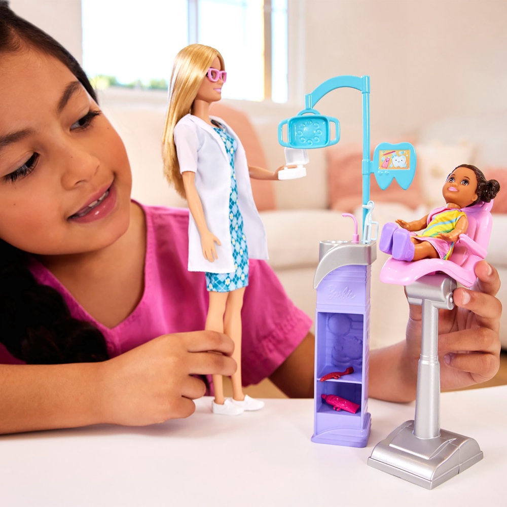 Barbie Zahnarztpuppen-Spielset