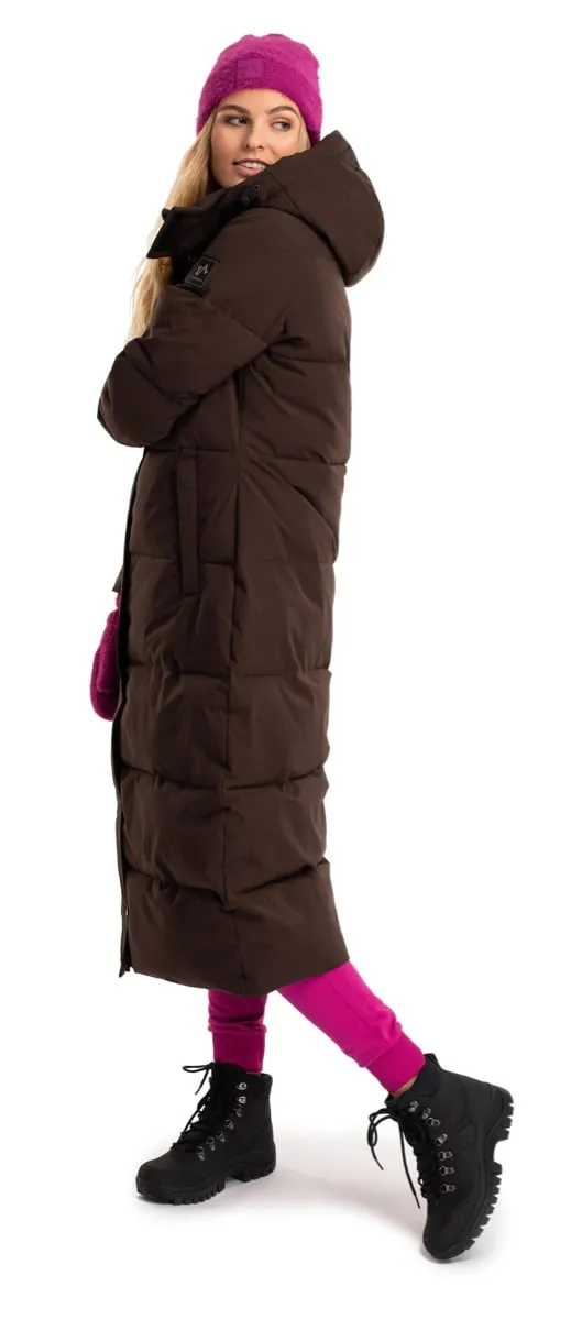 Twentyfour Mellow Ada Parkas D Mørk Brun