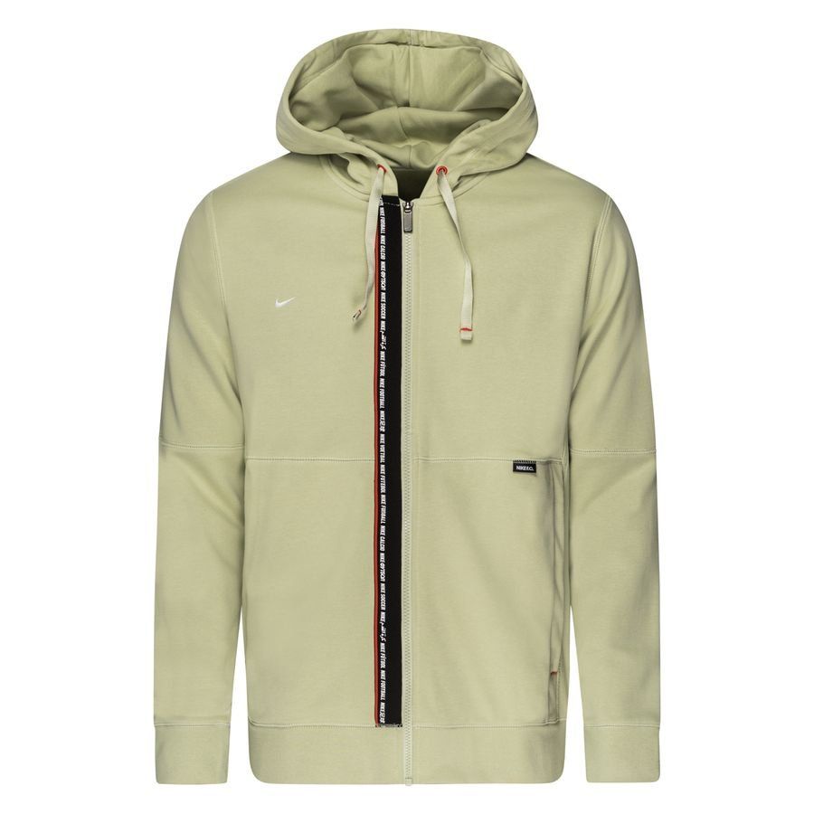 Nike F.C. Sweat à Capuche Tribuna Fleece - Vert/Rouge/Blanc