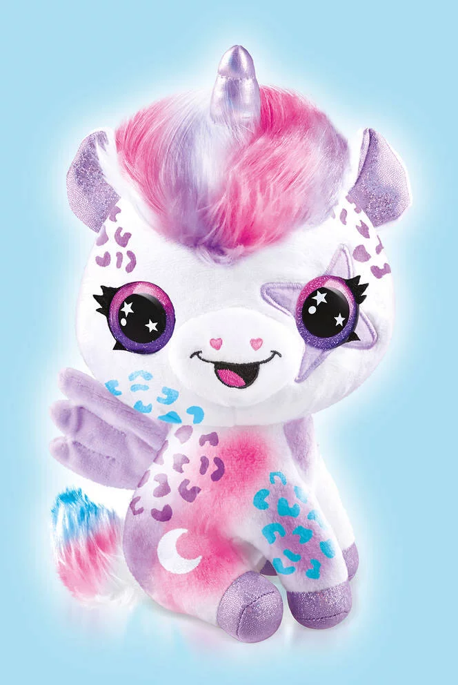 AIRBRUSH PLUSH - PELUCHE LICORNE MAGIQUE