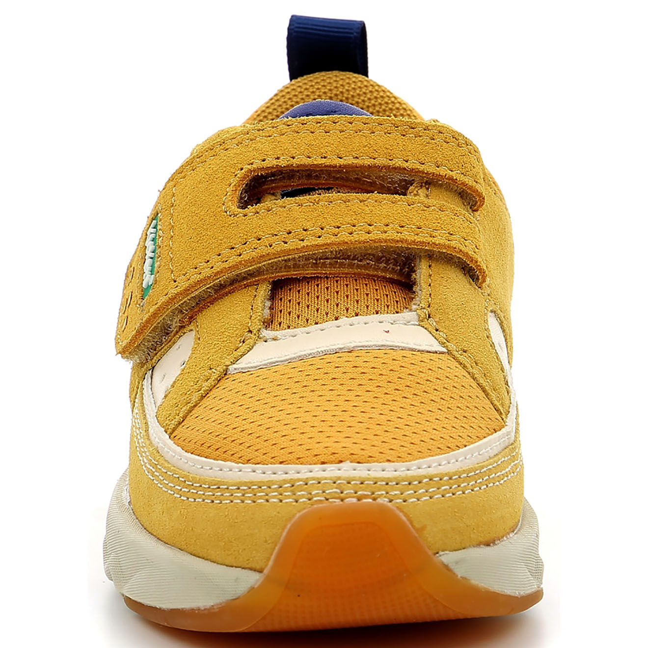 Kickers Baskets en Cuir Kikustom camel/marine