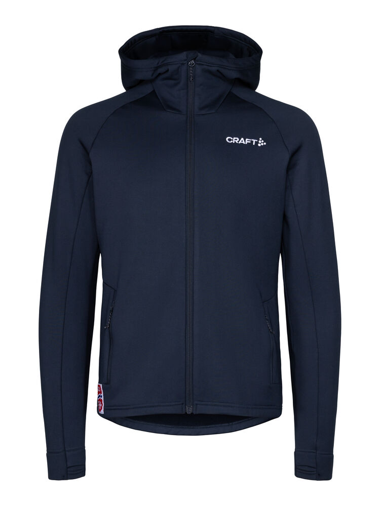 NOR Explore Power Fleece Hood Jacket Herre Blaze