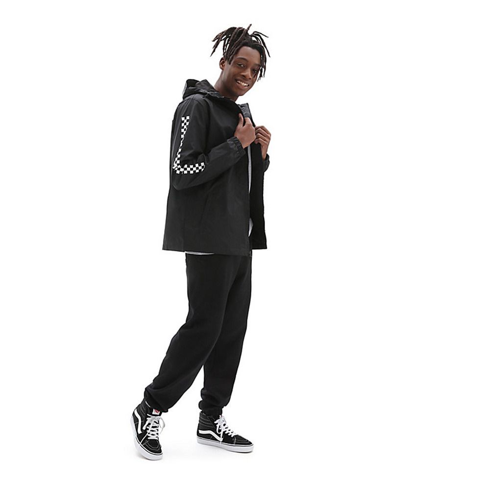 Vans GARNETT - Veste Homme black/checkerboard