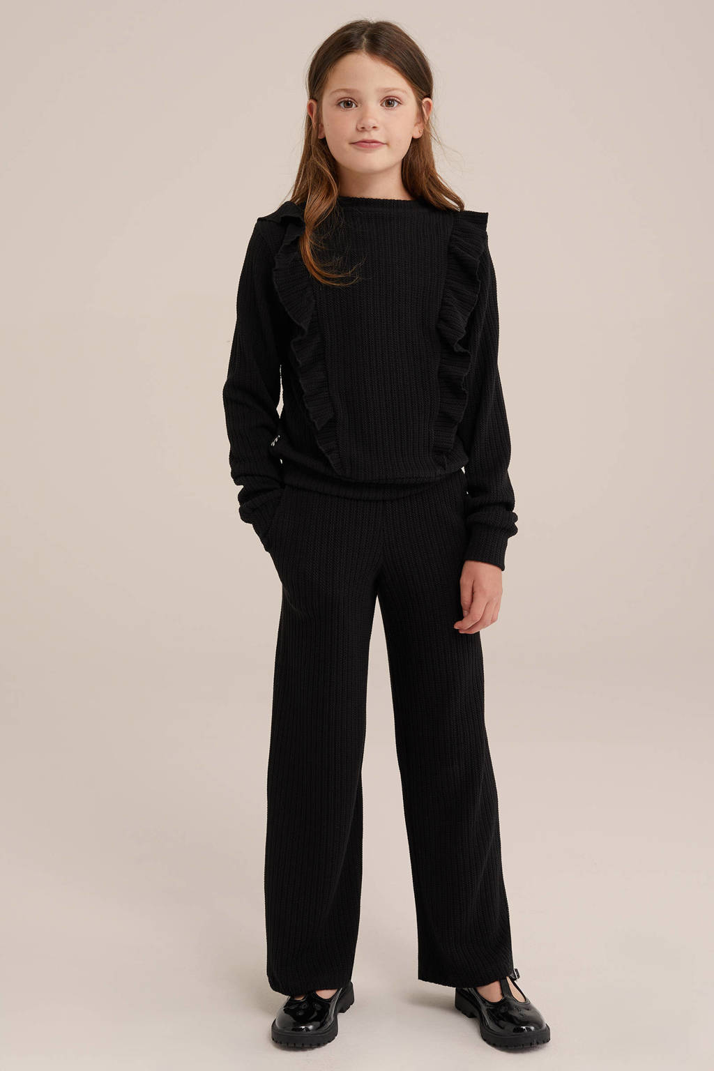 WE Fashion broek zwart