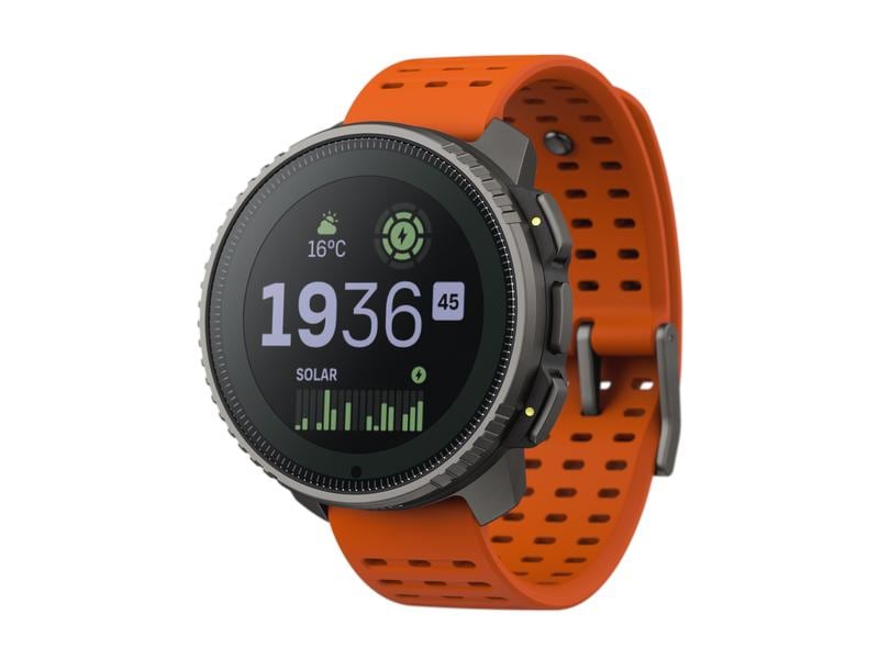 SUUNTO Sportuhr Vertical Titanium Solar Canyon Abenteuer-Uhr für Outdoor-Expeditionen mit Solarladung