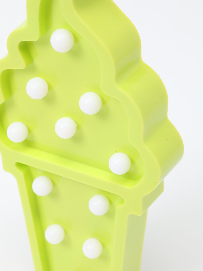 Abajur de mesa em formato de sorvete - Amarelo