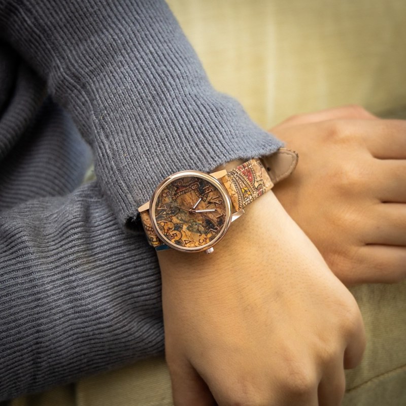 Montre Femme CHTIME bracelet Cuir Marron