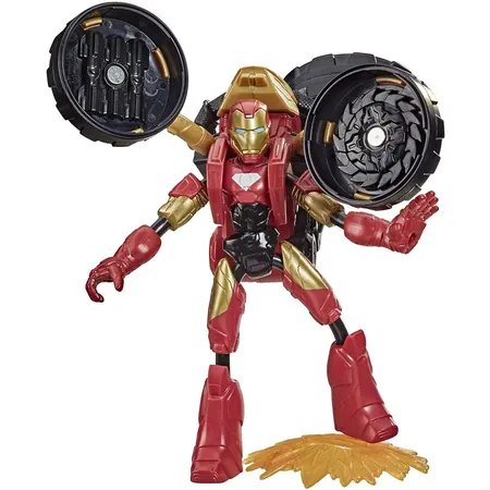 Hasbro Marvel Bend and Flex Flex Rider Iron Man