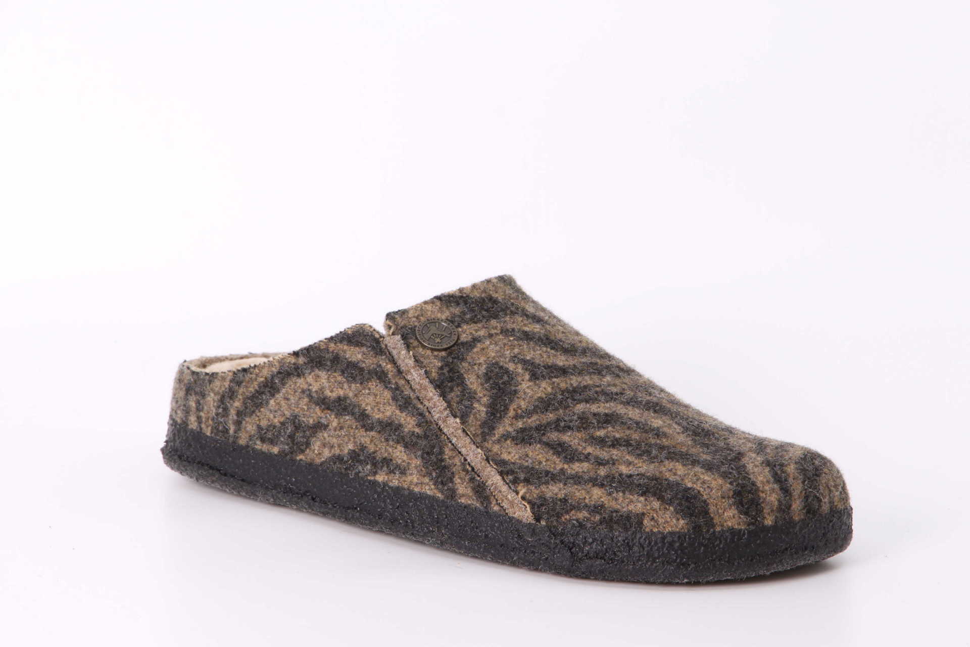 Birkenstock Zermatt Shearling schmal zebra toffee