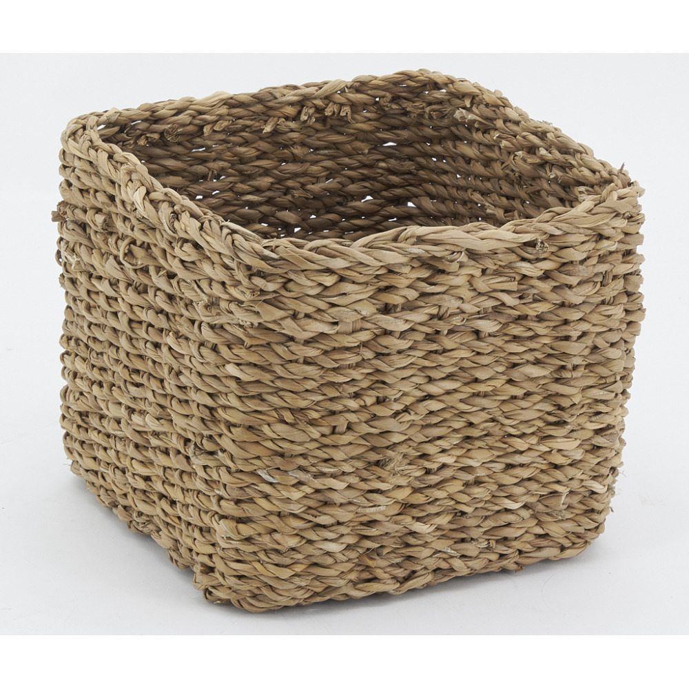 Série de 3 cache-pots en jonc naturel (lot de 3)