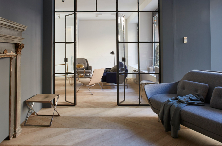 Fritz Hansen Lissoni Sofa bank 2-zits, Diablo 402