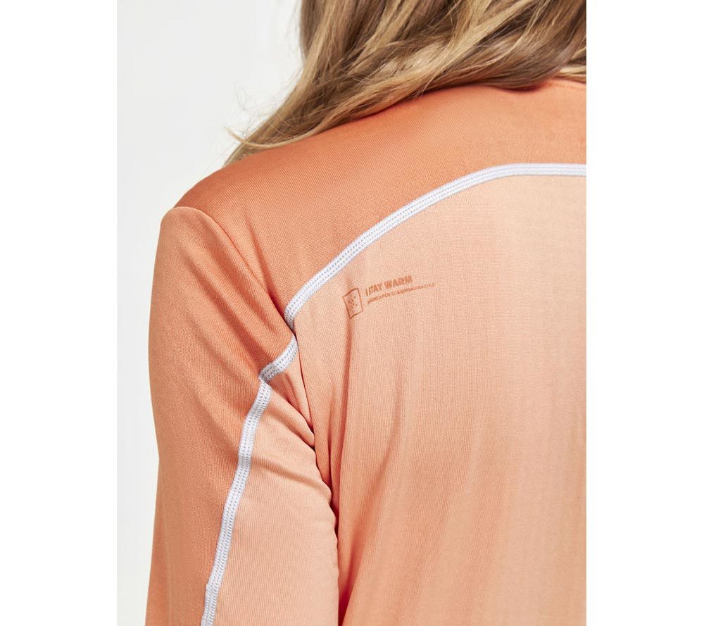 Craft Core Bike SubZ Fietsshirt Lange Mouwen Roze Dames