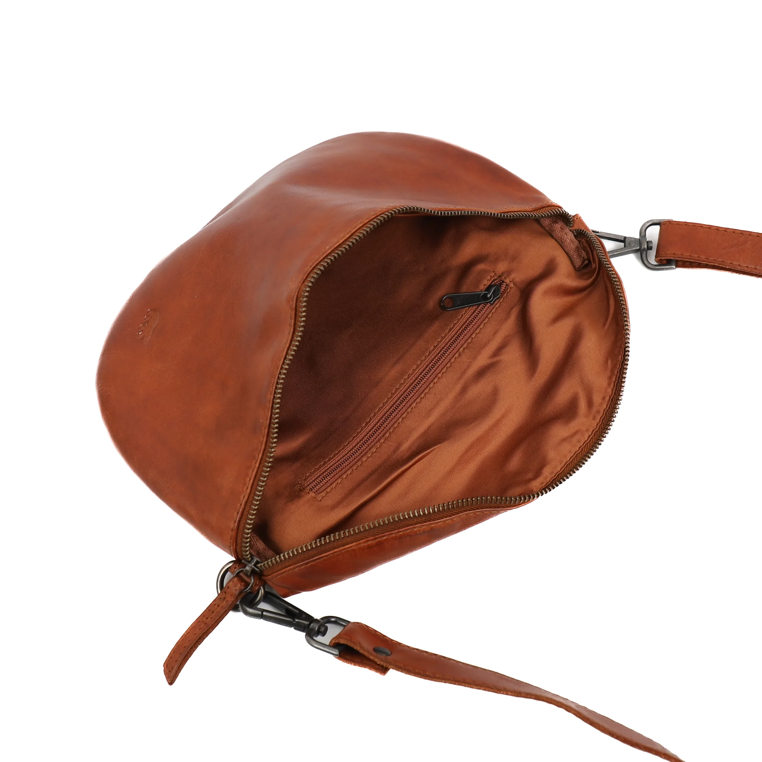 Bear Design Cow Lavato Schoudertas/ Heuptas Maiky Cognac CL44516