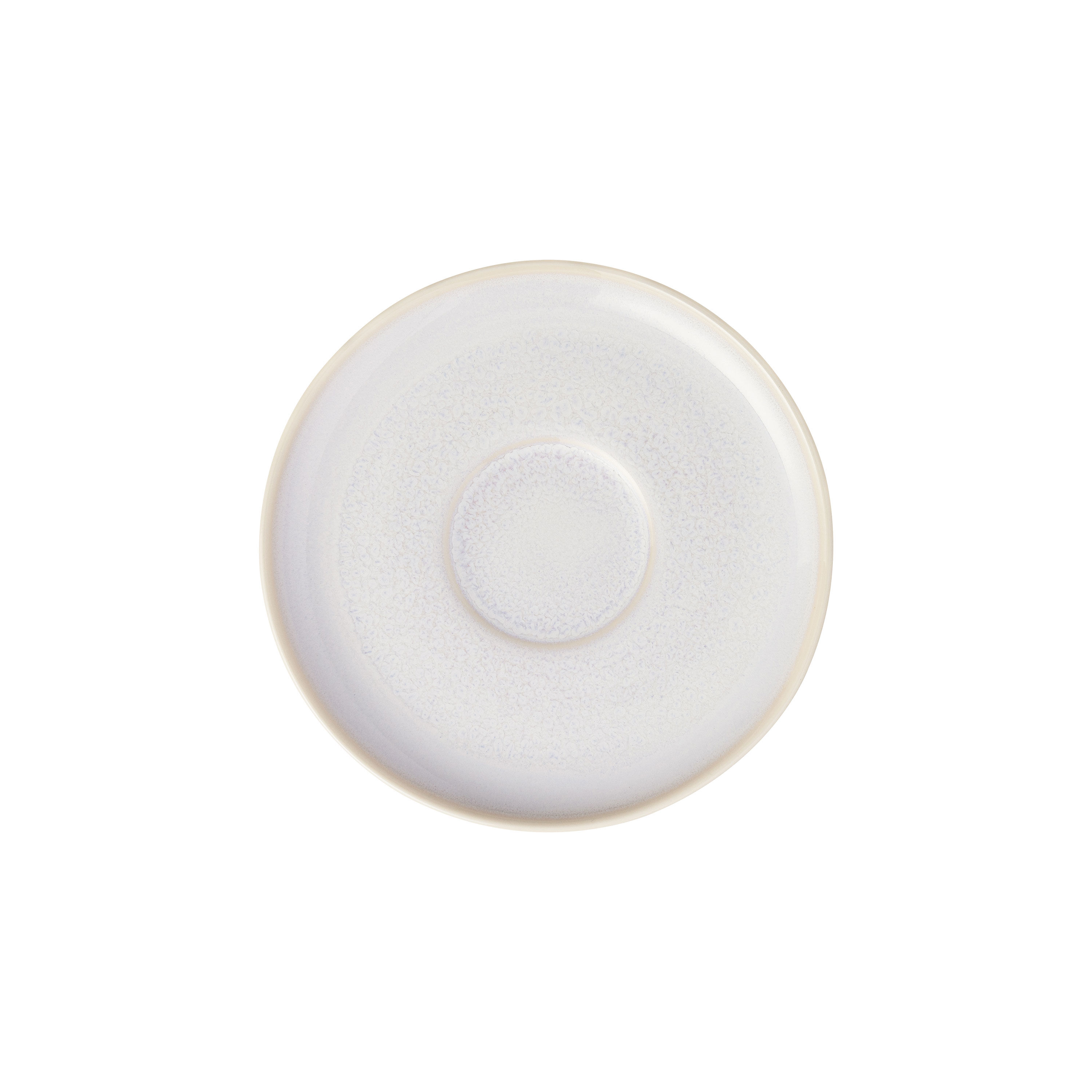 Crafted Coffee cup saucer White, 5.9'', Premium Porcelain