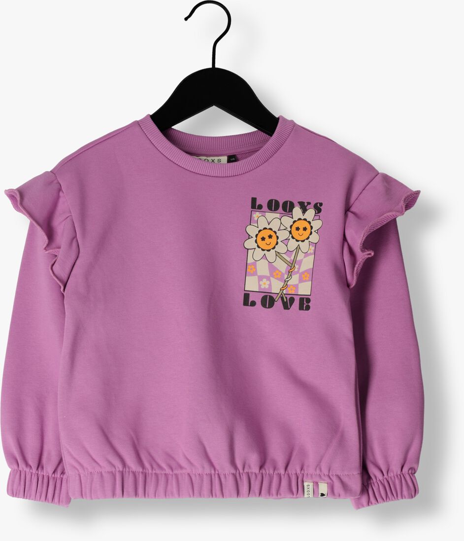 LOOXS Little paarse looxs little sweater 2411-7324