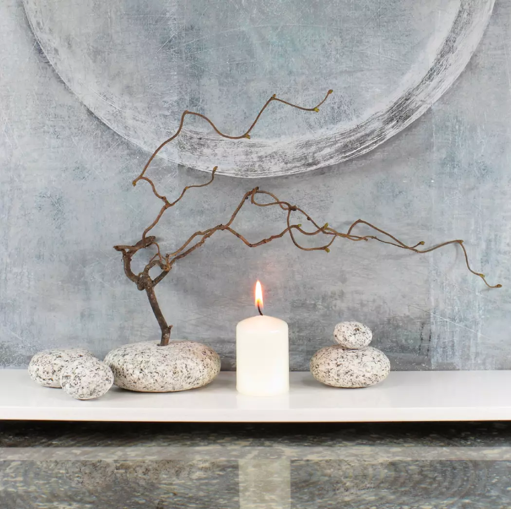 Wandbild 30 x 30 cm Soft zen I