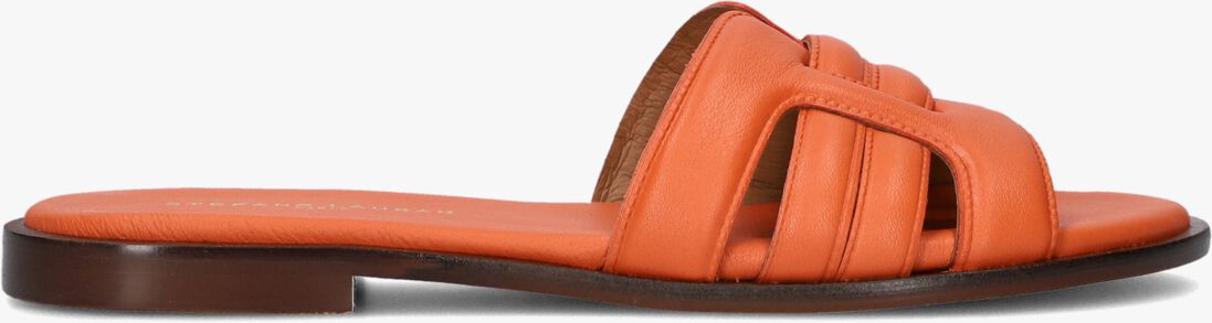 oranje stefano lauran slippers led 1 band slipper