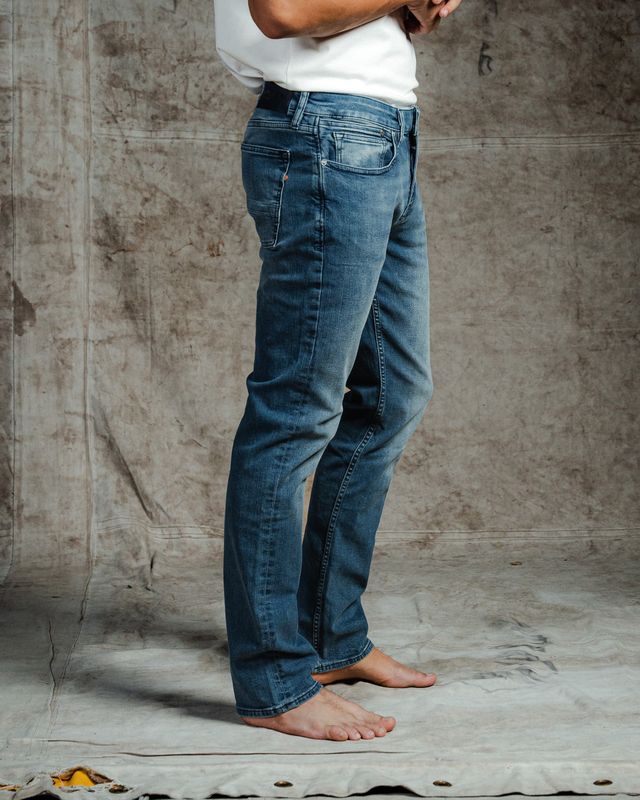 Kuyichi - Nick Straight Daily Fresh - Duurzame Straight Leg Jeans - Daily Fresh - Maat 29 / 30