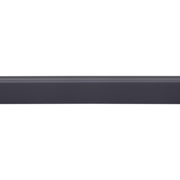 Hockeystickprofiel kunststof antraciet 8x21 mm 260cm