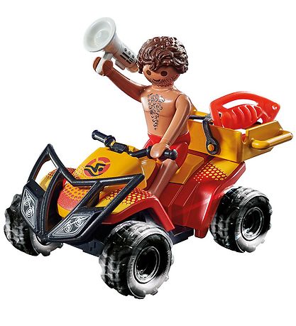 Playmobil City Action - Rettungsschwimmer ATV - 71040 - 18 Teile