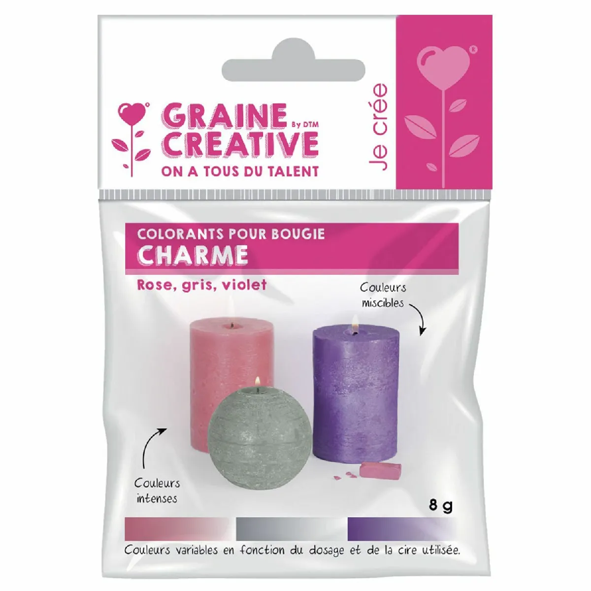 Graines Creatives Colorants Solides pour Bougies