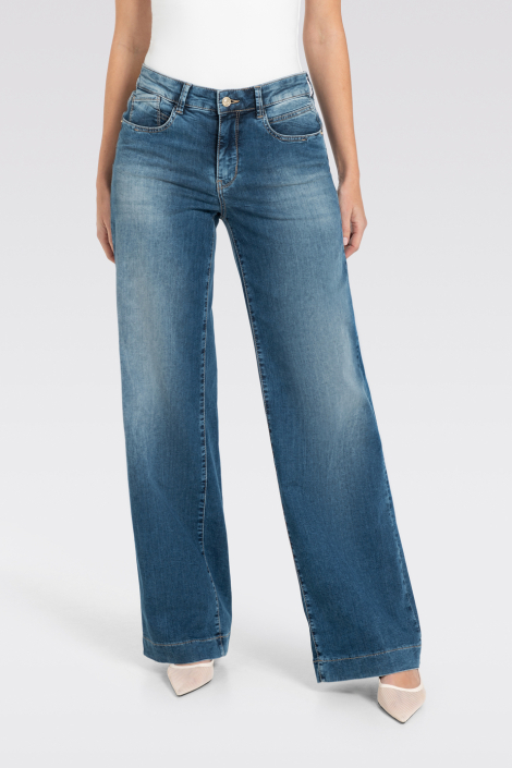 Mac blauwe dames jeans