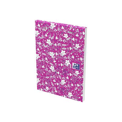Oxford Floral - Bloc notes agrafé 10,5 x 14,8 cm
