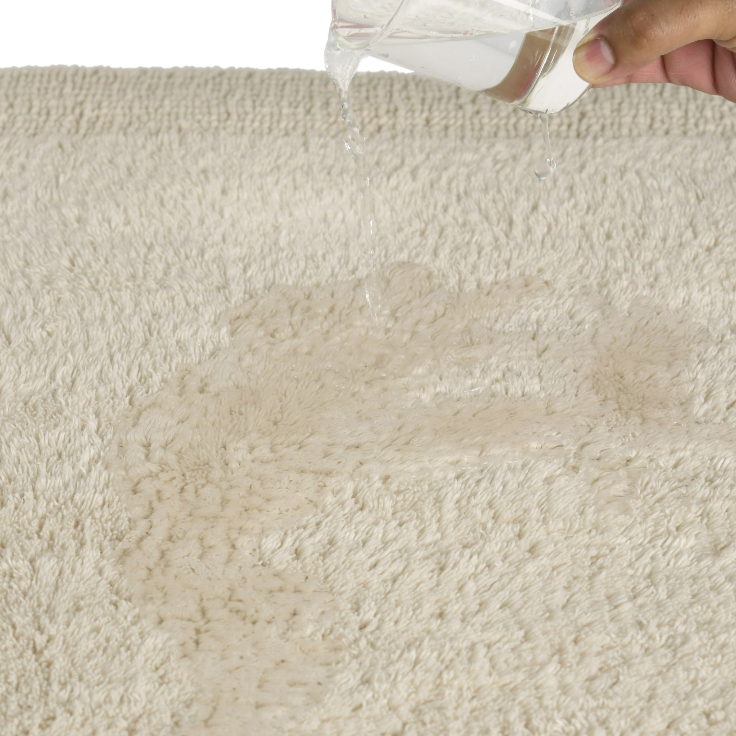 my home Badematte »Kapra, Badvorleger, Badezimmer Teppich« Höhe 14 mm beidseitig nutzbar | fussbodenheizungsgeeignet | strapazierfähig mit Bordüre, Badteppich, Badematte, Baumwolle