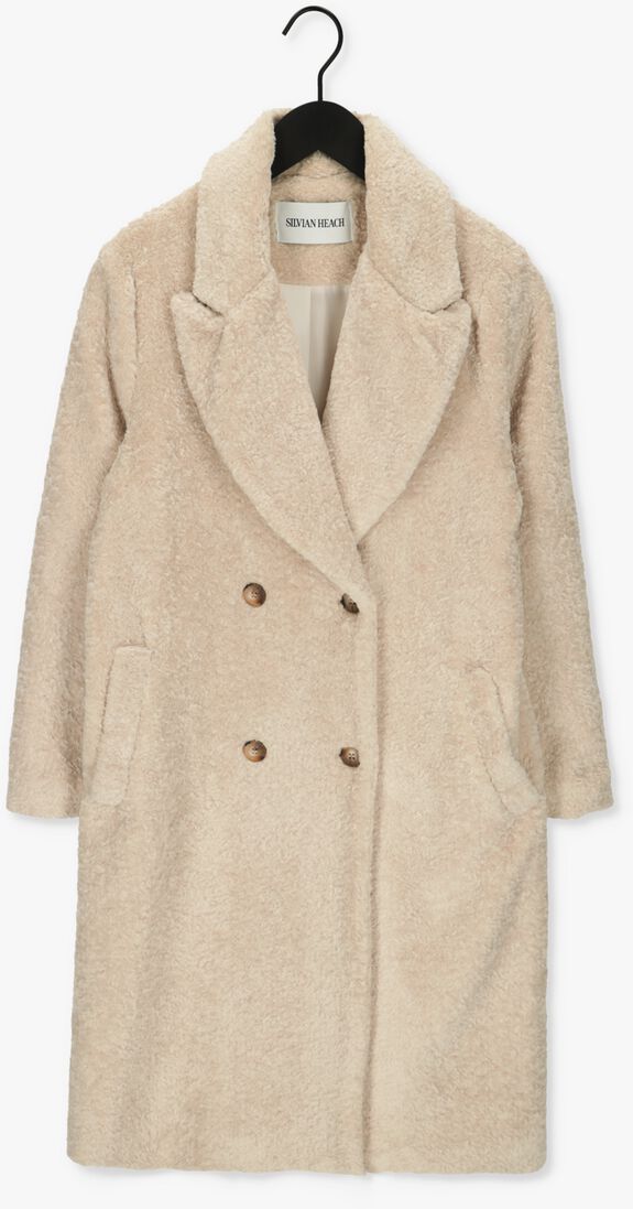 SILVIAN HEACH creme silvian heach mantel long coat portland