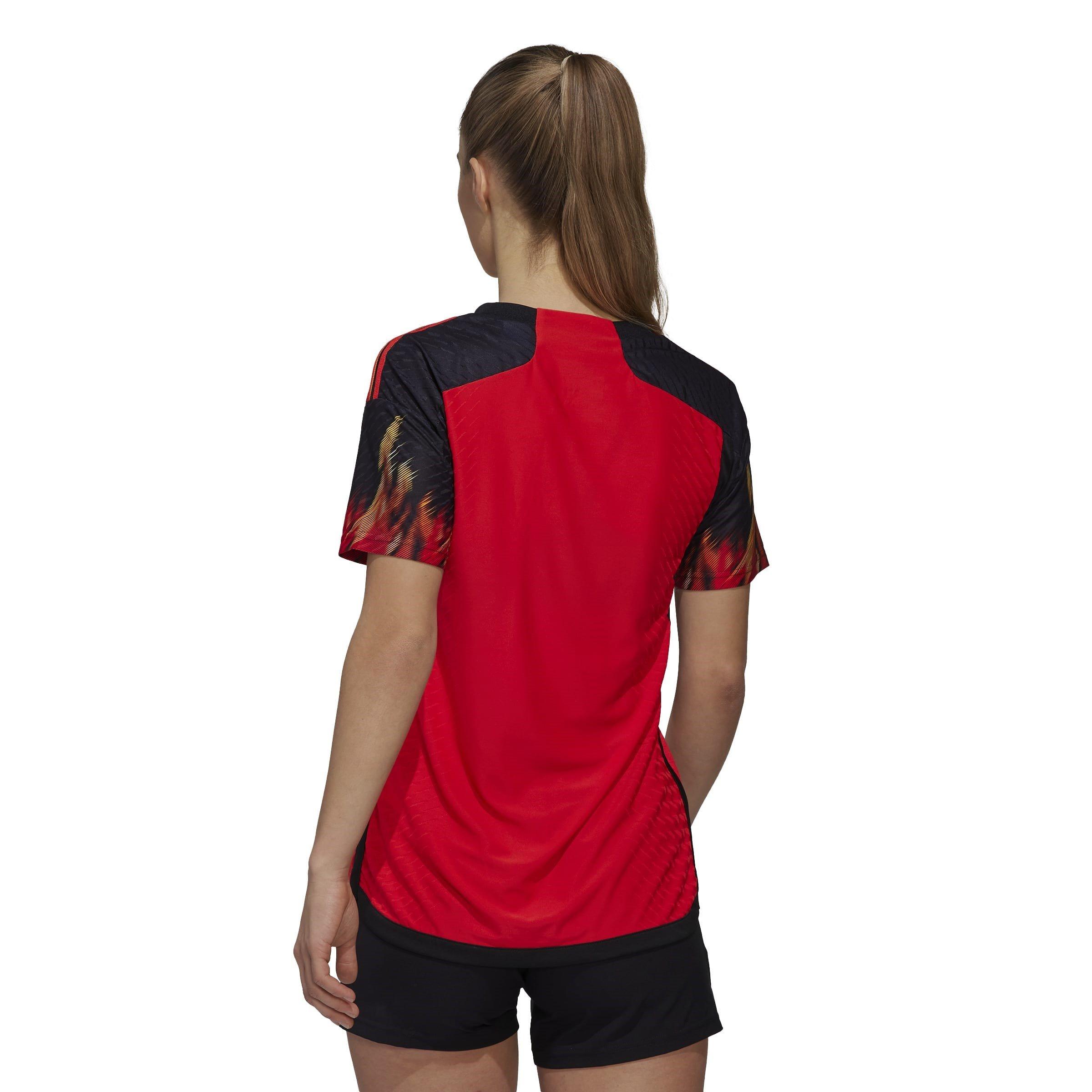 adidas Belgium Authentic Home Shirt 2022 Womens