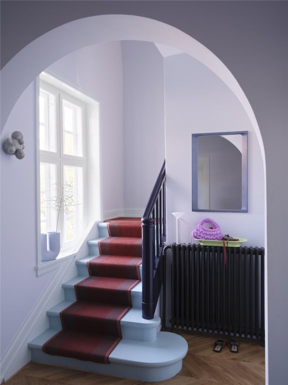 Muuto Arced spiegel 80x55 Lilac