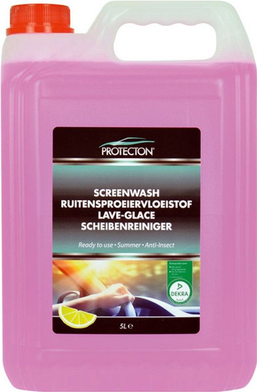 Protecton - Ruitensproeiervloeistof - 5 Liter - Geschikt Voor Zomer