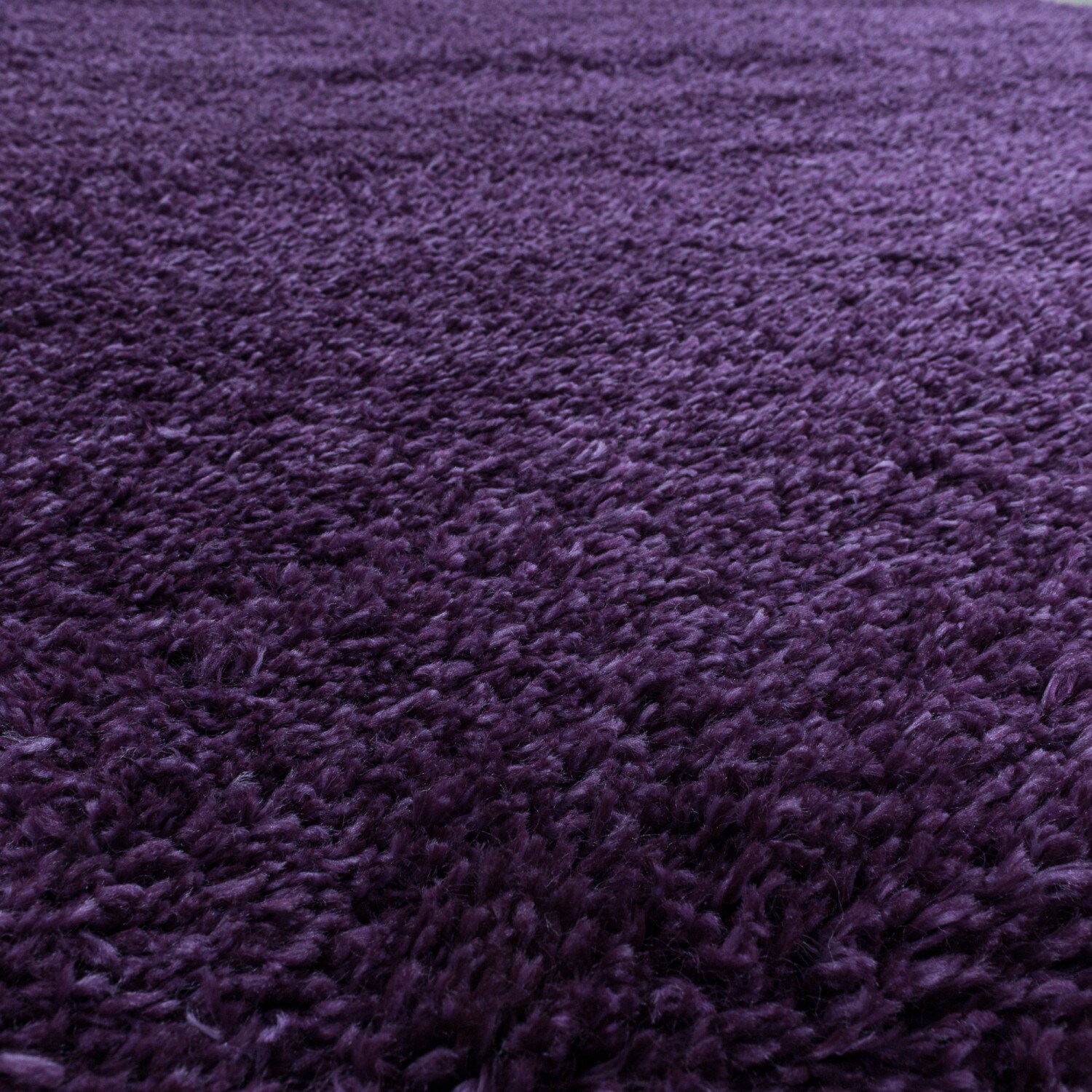 Wunderschöne Runde Hochflor Langflor Shaggy Teppich 30mm in Verschiedene Farben