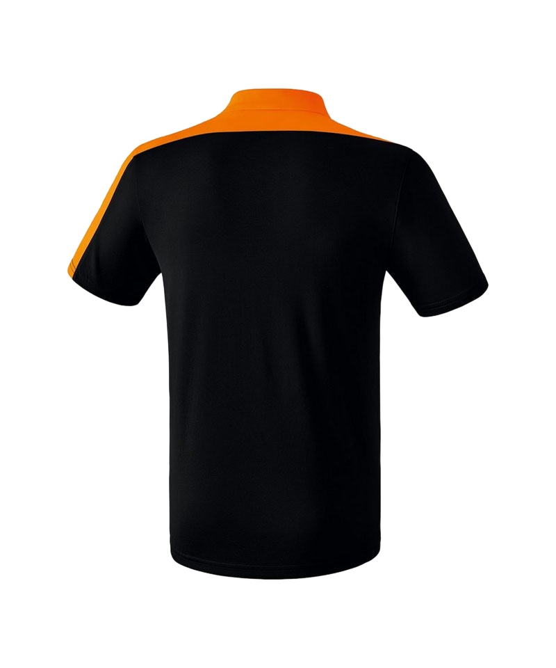 Erima Club 1900 2.0 Poloshirt Kids Schwarz Orange