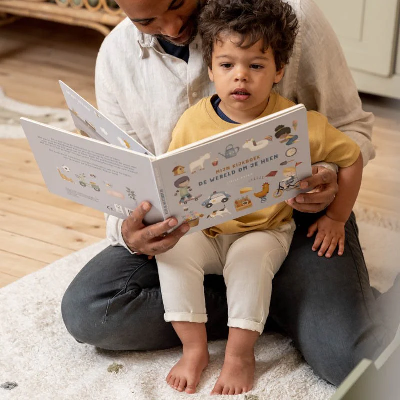 Kinderboek Mijn kijkboek, de wereld om je heen kopen? - Little Dutch
