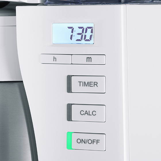 LOOK® Therm Timer|Filterkaffeemaschine Weiß