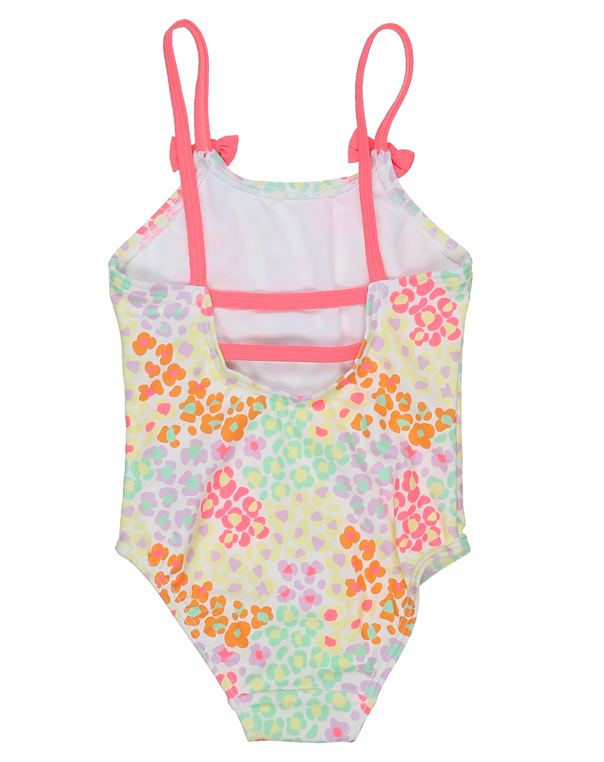 Badeanzug FLOWER PRINT in white pebble