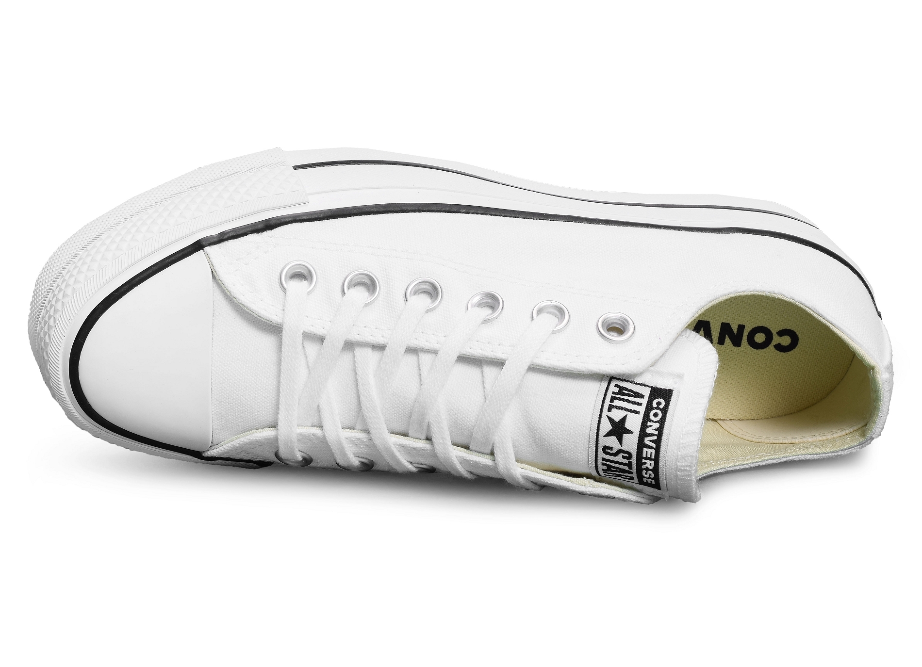 Chuck taylor plato blanc