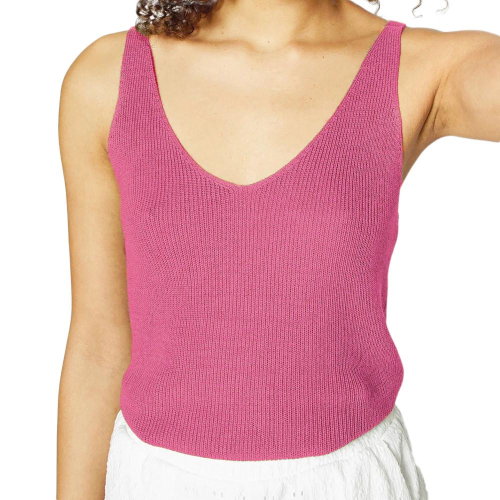 Vero Moda Débardeur Fuchsia Femme Vero Moda Shine