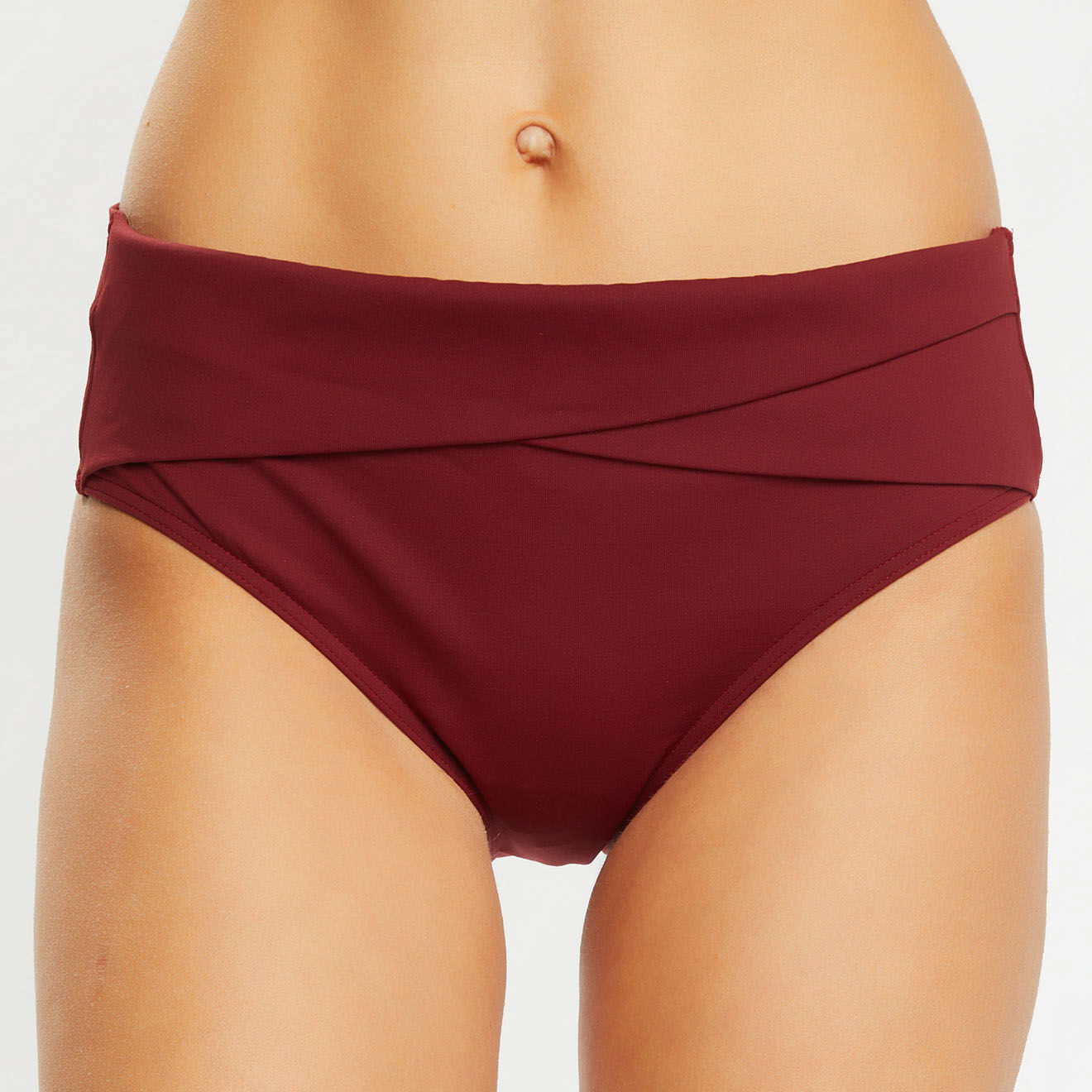 Iodus Bas de maillot de bain Liko rouge bordeaux