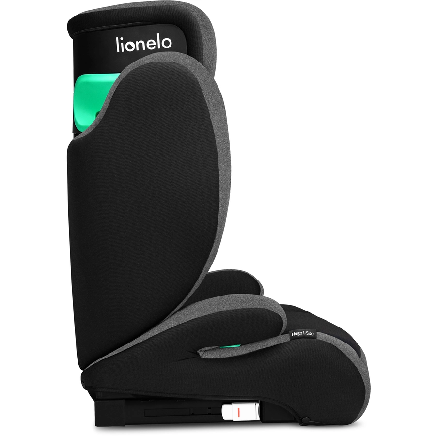 lionelo Kindersitz Hugo i-Size Black Grey